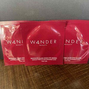 🩷Baggage Claim Gold Eye Masks